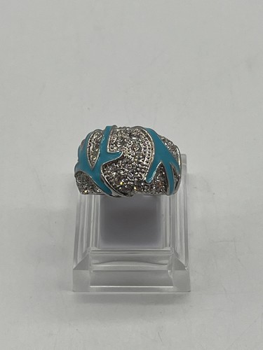 Bague argentée motif - argentée, à
