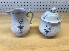 Villeroy & Boch Vieux Luxembourg Sugar Bowl and Creamer set