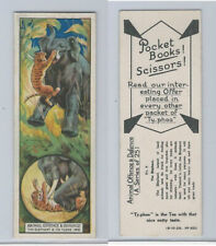 1958 Typhoo Tea, Animal Offence & Defence, #8 Elephant, ZQL