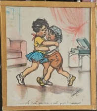 Gravure Germaine Bouret