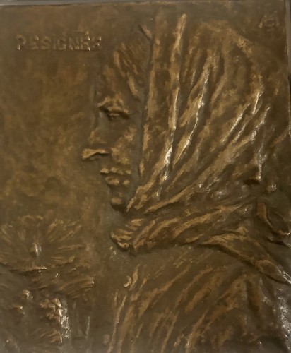 Médaille plaque bronze - mÉdaille,