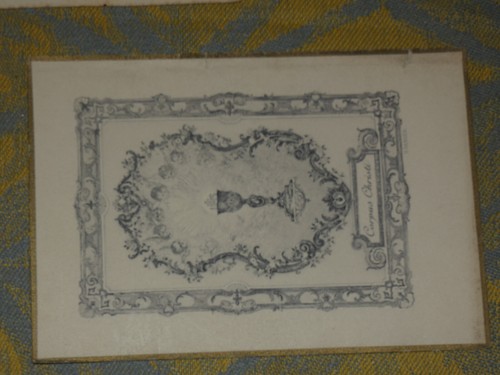 Image pieuse corpus - pieuse, christi