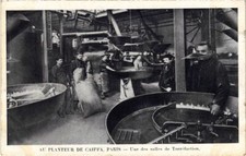Old postcard Paris 14th to the planter of Caiffa roasting room (1247791)