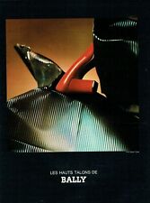  Advertising 0322 1973 Bally High Heel Shoes Pumps