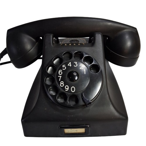 Vintage rotary dial telephone - rotary,
