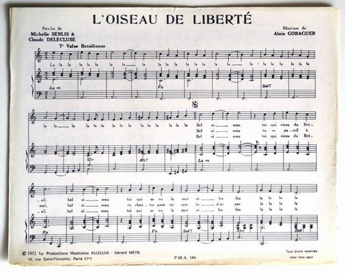 Partition sheet music isabelle - partition,