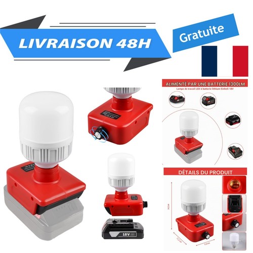 Lampe sans fil - , batterie