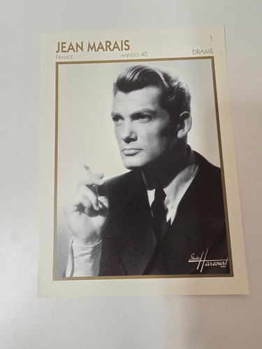 Carte fiche acteur edition - carte,