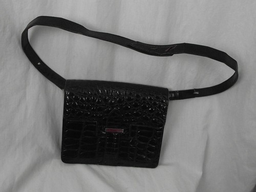 Petit sac cuir noir façon - sac,