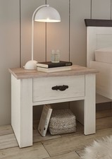 Table De Nuit Chambre Florence 58M Pin Blanc Oslo Pin