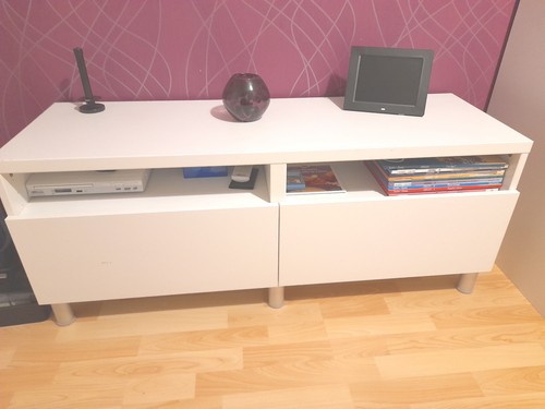 Meuble ikéa blanc - meuble, tv