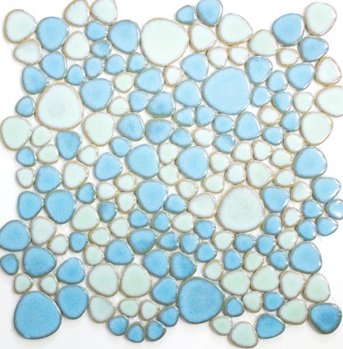Mosaïque céramique galets - mosaïque,