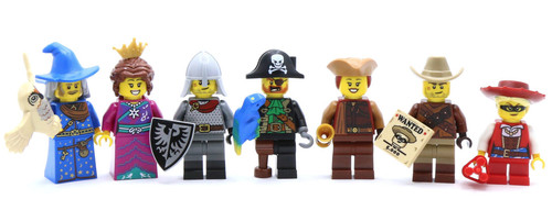 Lego build minifigure - a, /