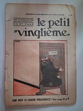 HERGE  TINTIN PETIT VINGTIEME