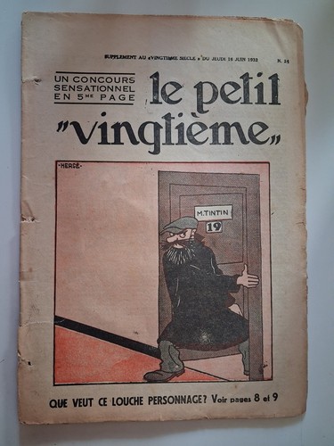 Herge tintin petit vingtieme - ,
