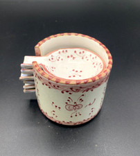 Distributeur de cendriers individuels vintage en céramique 