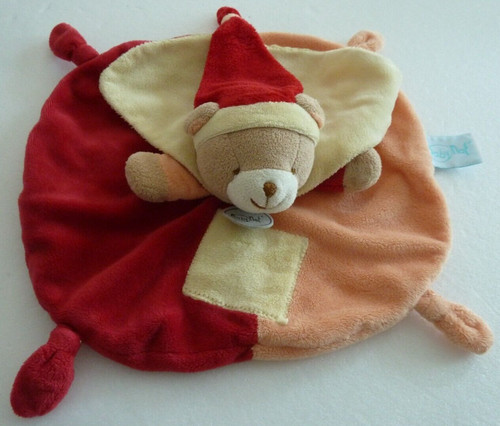 Doudou plat rond - doudou, baby