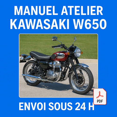 Manuel atelier kawasaki w650 - atelier,