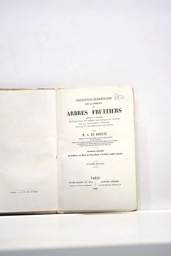 Livre ancien breuil - du,