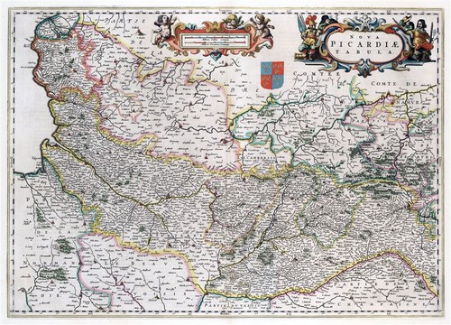 Reproduction carte ancienne - ,