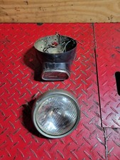 1969 Honda SS125 SS 125 Twin Headlight With Bessel / Speedometer Gauge Assembly