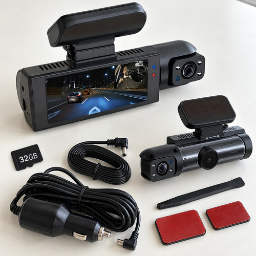 Dashcam voiture double - , caméra