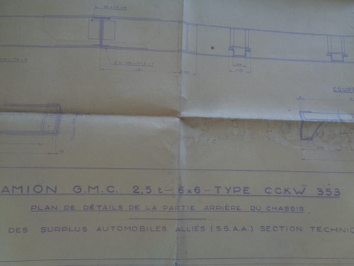 Plan camion gmc 6x6 - plan, 2.5