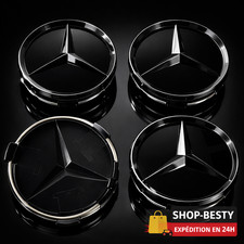 4 Logo Emblème Mercedes Jante