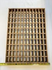 OLD VTG ANTIQUE PRIMITIVE WOOD FLOOR GRATE LARGE 14.5 X 20 ” COLD AIR RETURN
