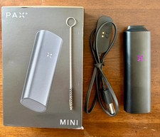 Pax Mini Onyx Portable Dry Flower Vaporizer Excellent Used Once
