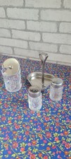 set poivre sel moutarde vintage