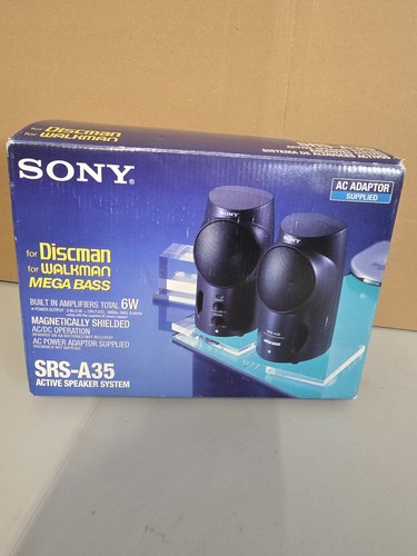 Enceintes actives vintage sony - enceintes,