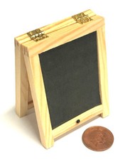 Maison De Poupée En Bois Publicité Pub Café Panneau Sandwich 1:12