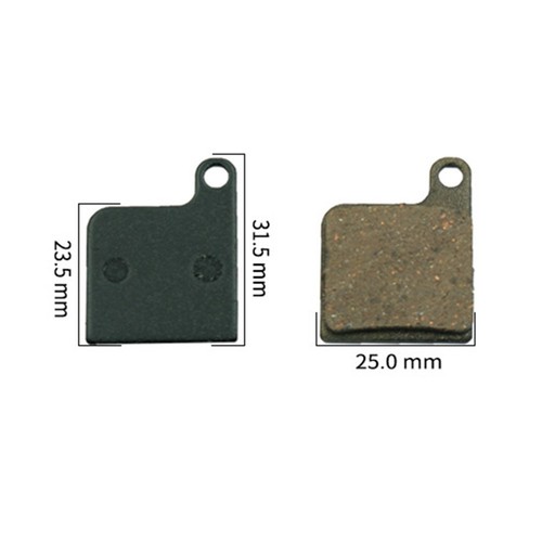 Plaquettes frein - plaquettes, de