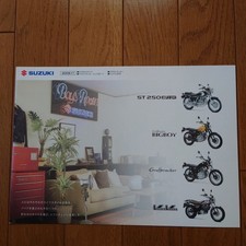 2009 November Sign Suzuki St250 Etype Glass Tracker Bigboy Vanvan200 6 Pages Cat