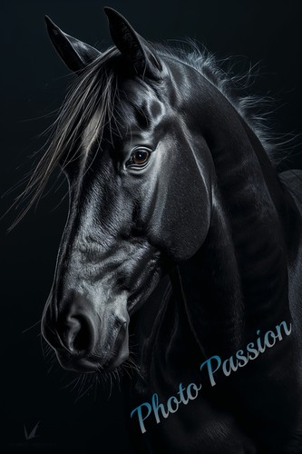 Photo cheval portrait - photo, a4