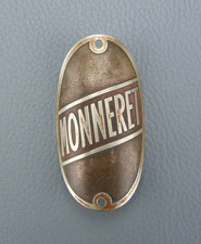 Ancienne plaque de vélo