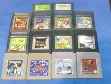 Lot de 14 jeux Game Boy Color Advance ORIGINAUX