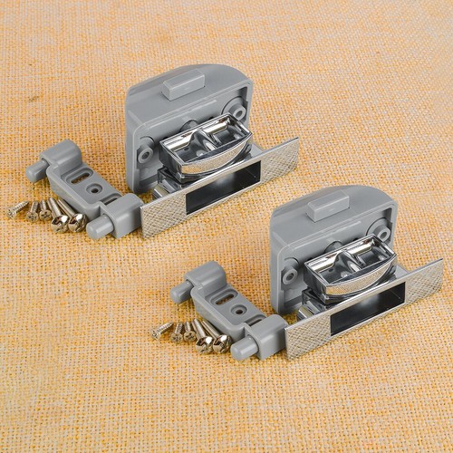 Push button cabinet latch - 2x,