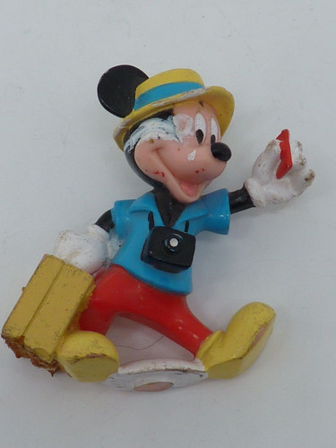 Figurine pvc plastique mickey - figurine,
