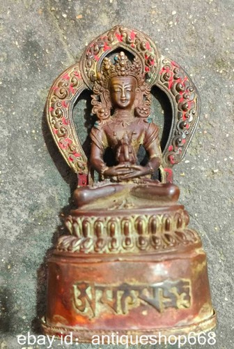 Vieux tibet népal cuivre - 5.6",