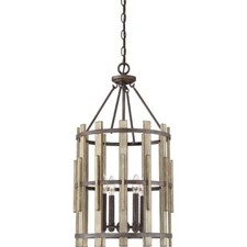 Lustre Suspensions D 38,2 CM Plafonnier Rustique Noir Cuisine