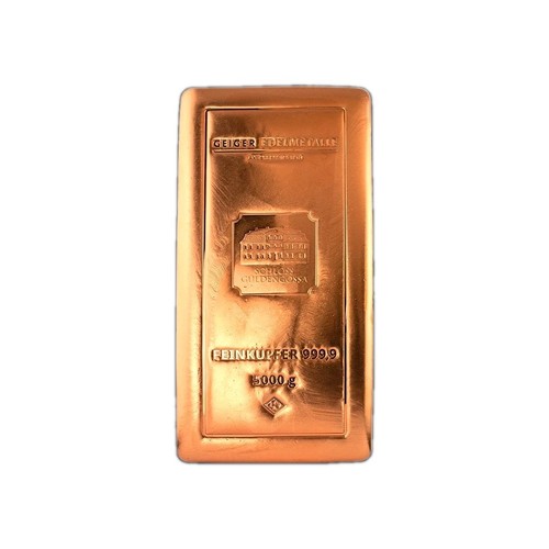 Copper bar ingot geiger - copper,
