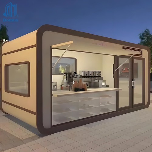 Prefab apple cabin wooden - cabin,