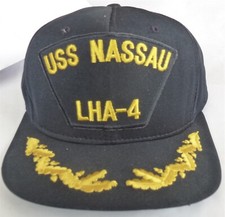 Casquette CAP - Marine Américaine - US NAVY - USS NASSAU 1979-2011