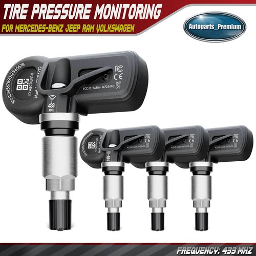 4pcs 433mhz tpms - 4pcs, pressure