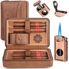 Humidor voyage cuir pour - de,