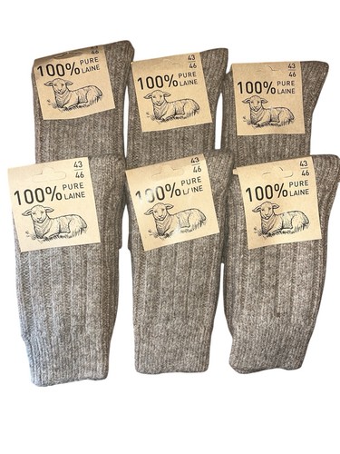 Paires chaussettes 100 - paires, 100%