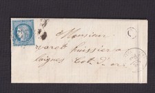 Yonne-Lettre avec gros chiffre