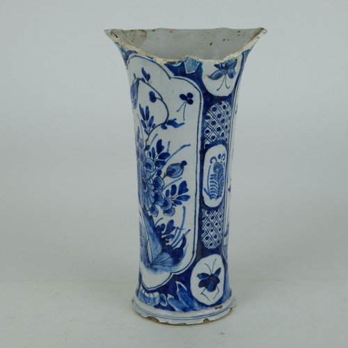 Vase hollandais delft 18ème - vase,
